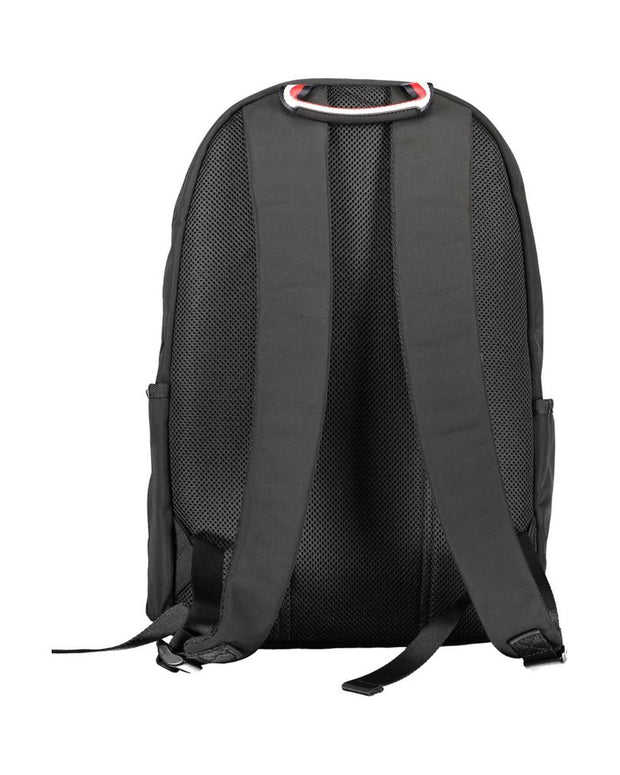 Black Polyester Backpack