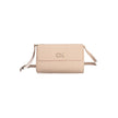 Pink Polyester Handbag