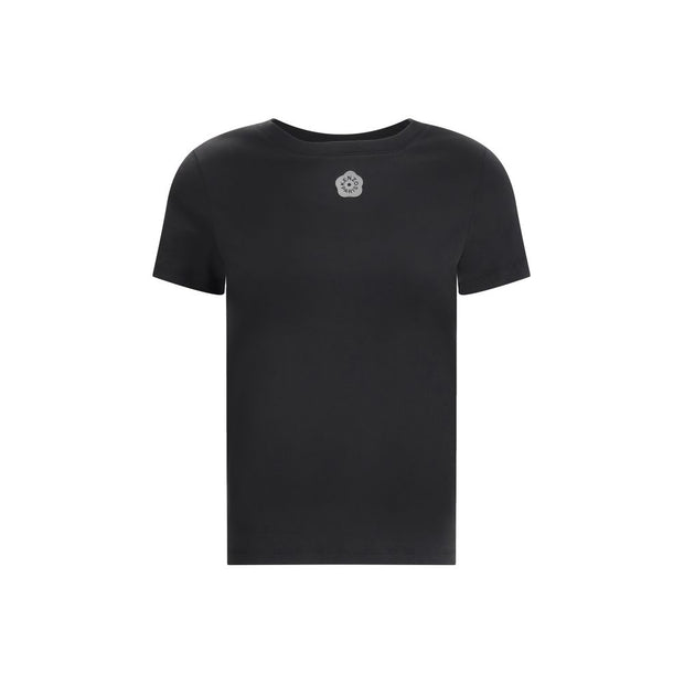 Black Cotton T-Shirt