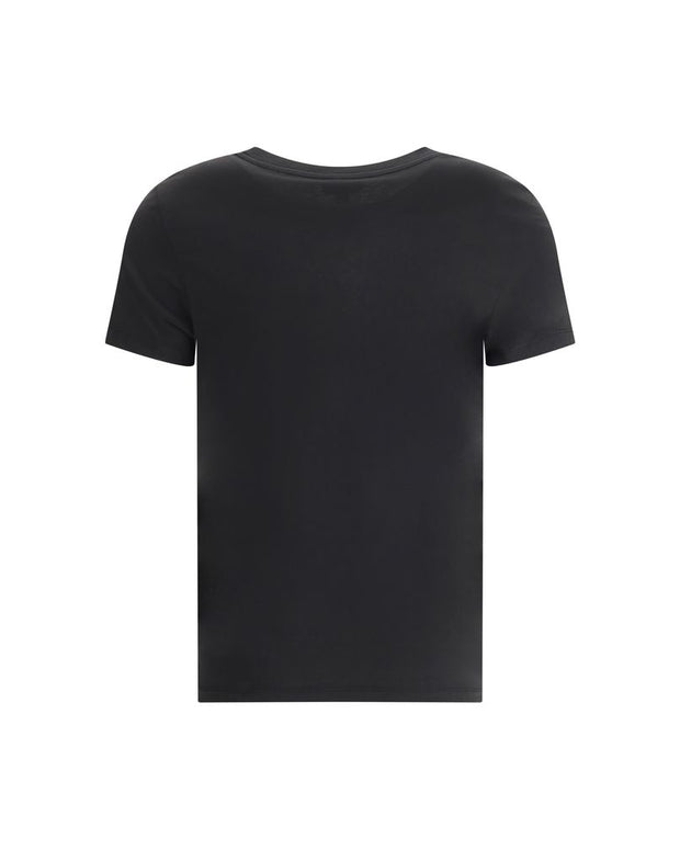 Black Cotton T-Shirt