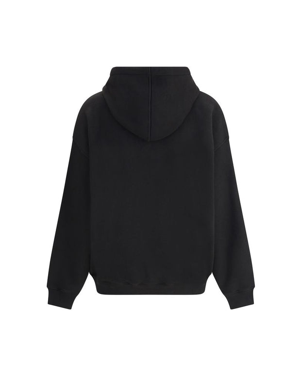 Black Cotton Sweatshirt