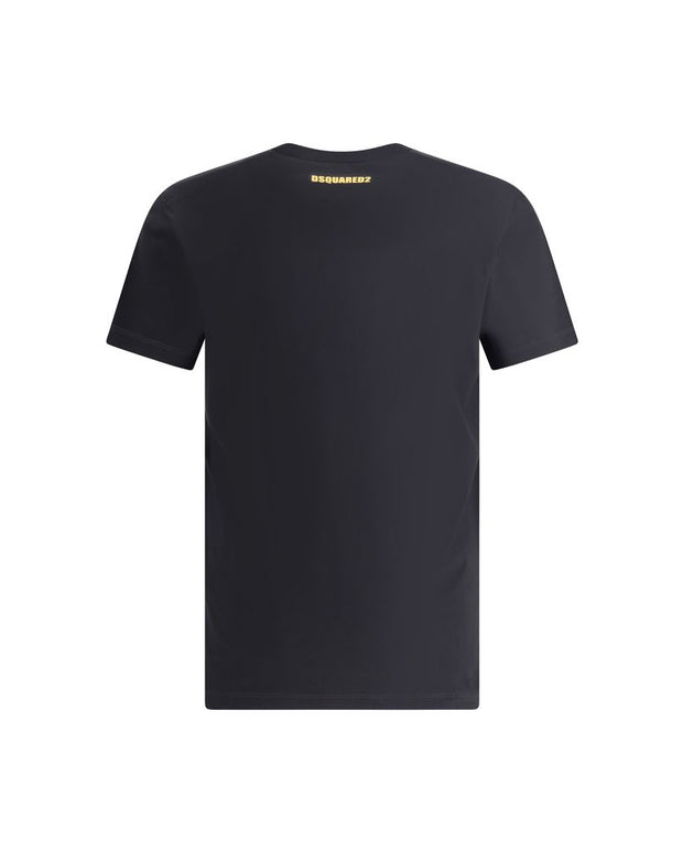 Black Cotton T-Shirt