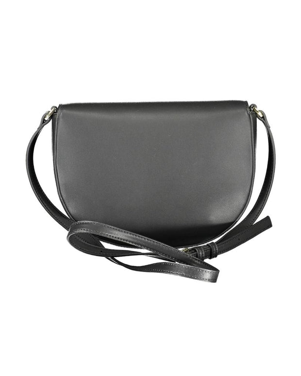 Black Polyester Handbag