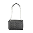 Black Polyester Handbag
