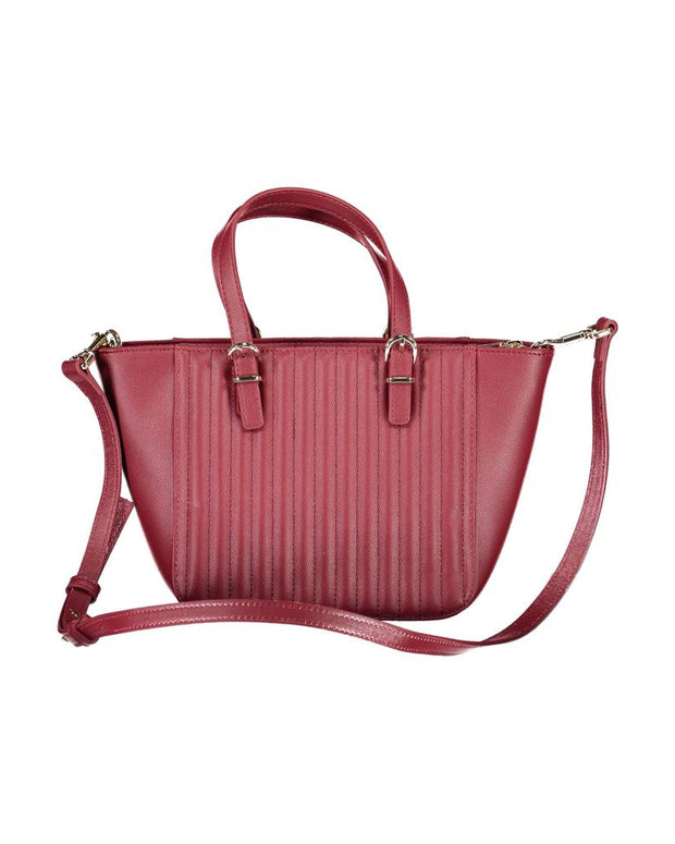 Red Polyethylene Handbag