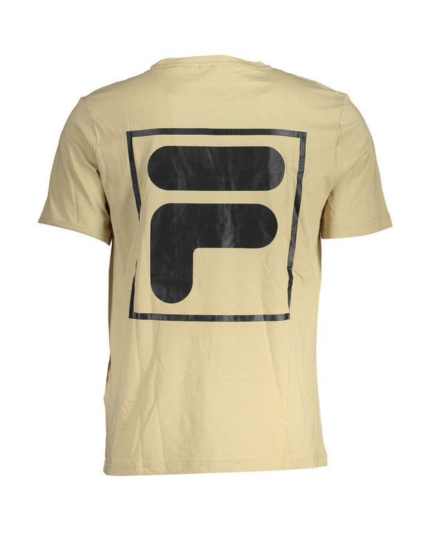 Beige Cotton T-Shirt