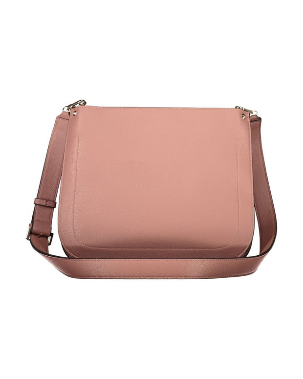Pink Polyethylene Handbag