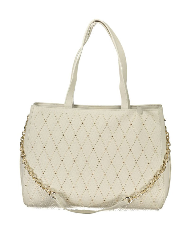 White Polyethylene Handbag