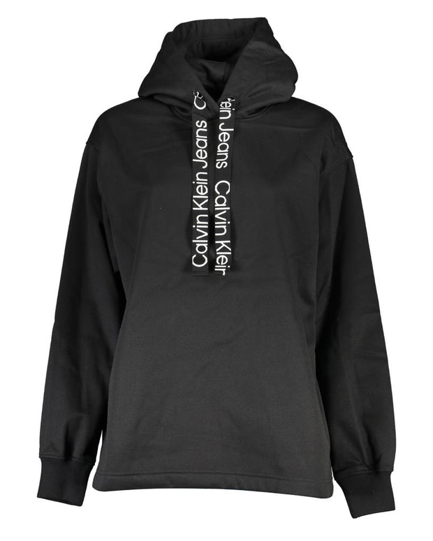 Black Polyester Women Sweater