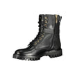 Black Leather Women Boot
