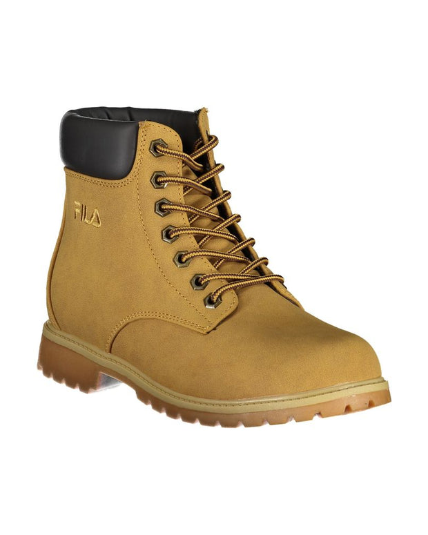 Yellow Polyester Boot