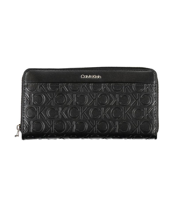 Black Polyester Wallet