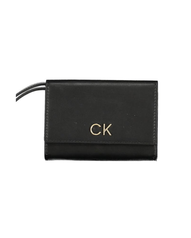 Black Polyester Wallet