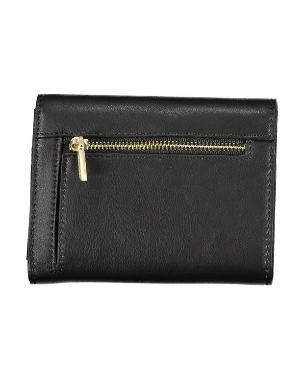 Black Polyester Wallet