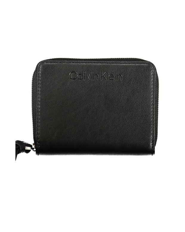 Black Polyester Wallet