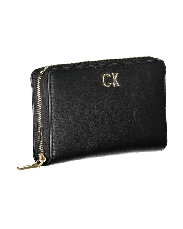 Black Polyester Wallet