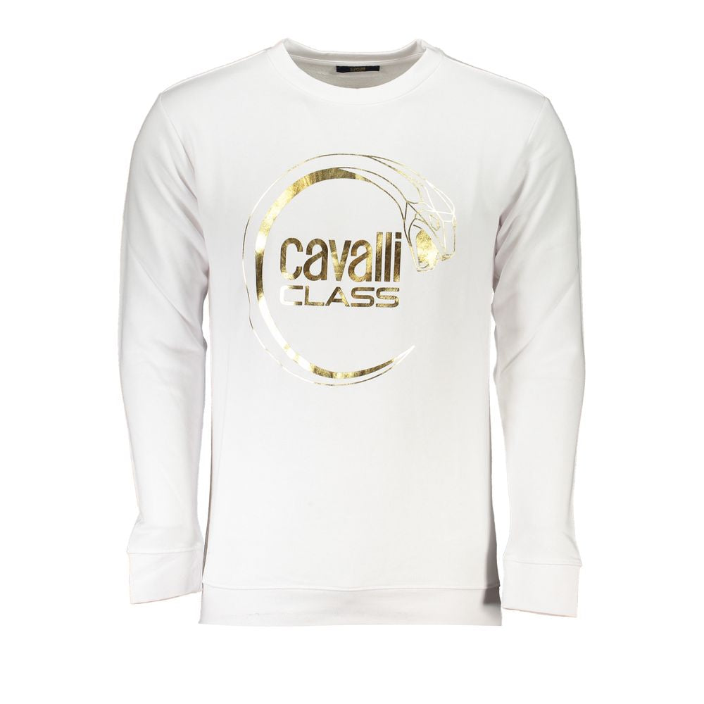 White Cotton Men Sweater
