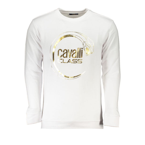 White Cotton Men Sweater