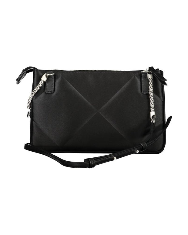 Black Polyester Handbag