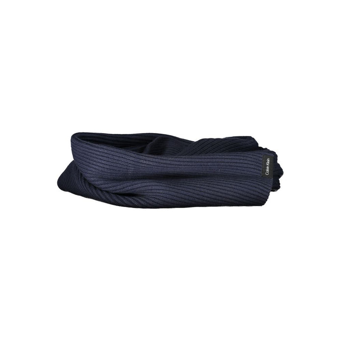 Blue Cotton Scarf
