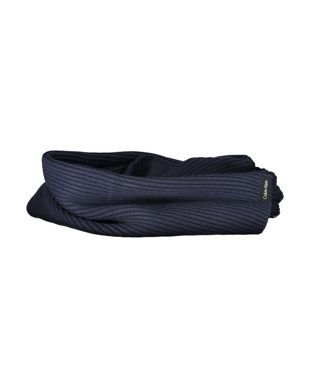 Blue Cotton Scarf
