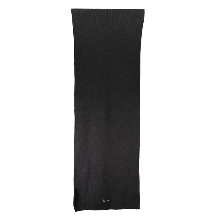 Black Cotton Scarf