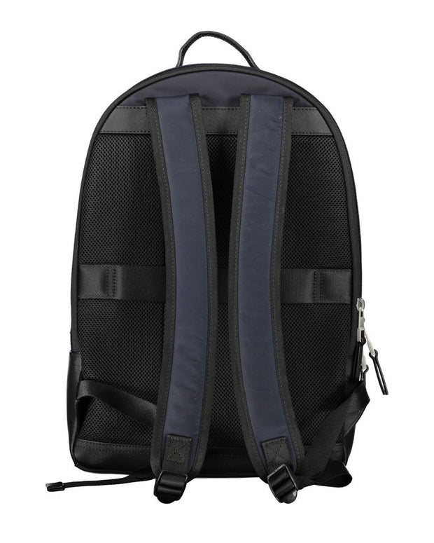 Blue Polyester Backpack