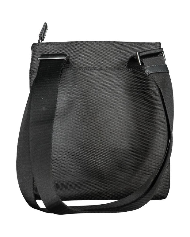 Black Polyester Shoulder Bag