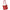 Red Polyethylene Women Handbag