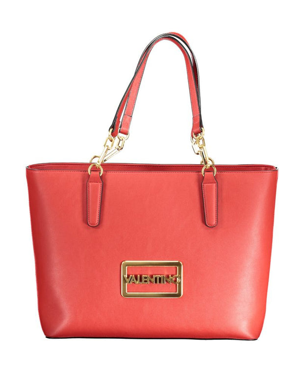 Red Polyethylene Handbag