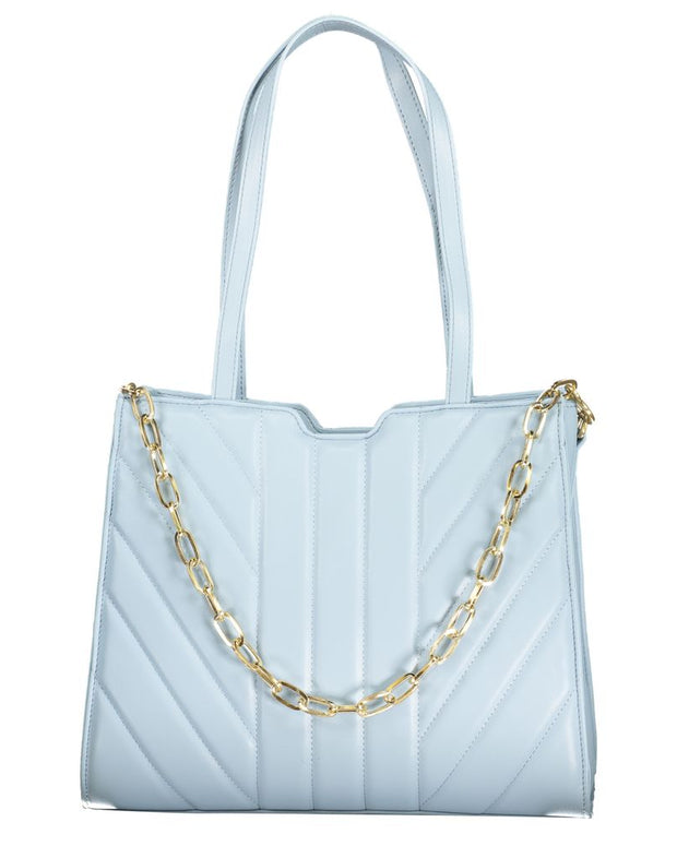 Blue Polyethylene Handbag