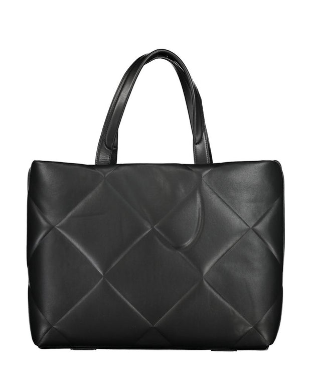 Black Cotton Handbag