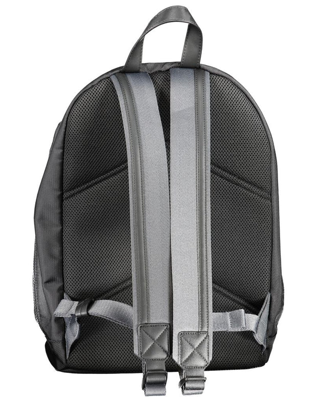 Black Polyester Backpack