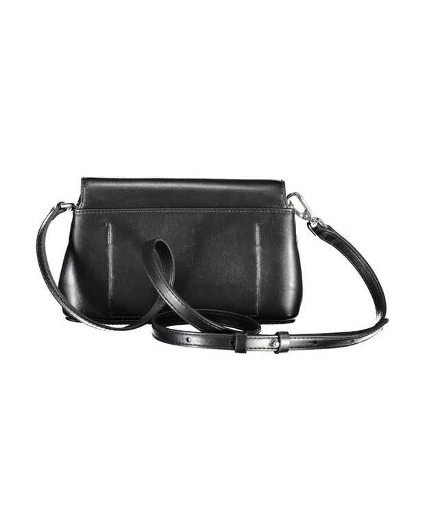 Black Polyester Handbag