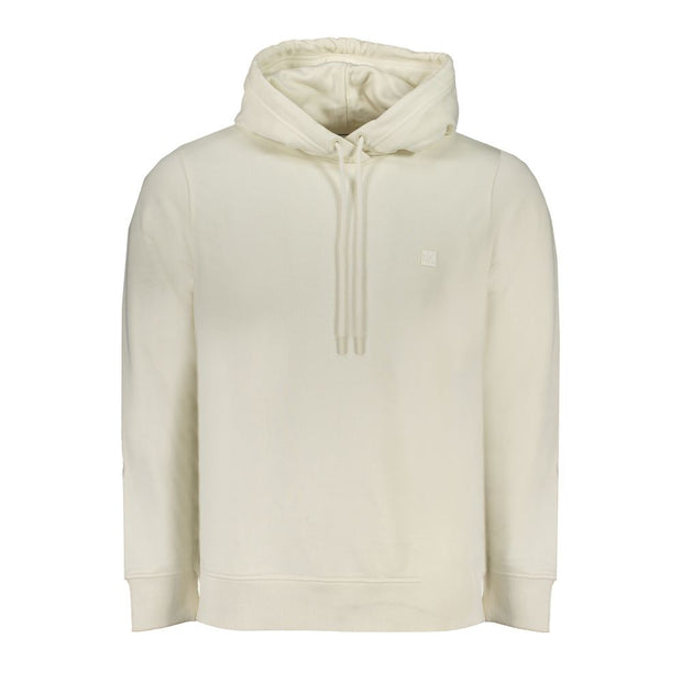 White Cotton Men Sweater