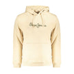 Beige Cotton Men Sweater