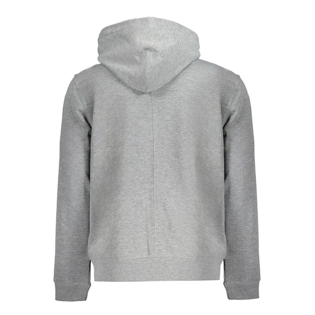 Gray Polyester Men Sweater