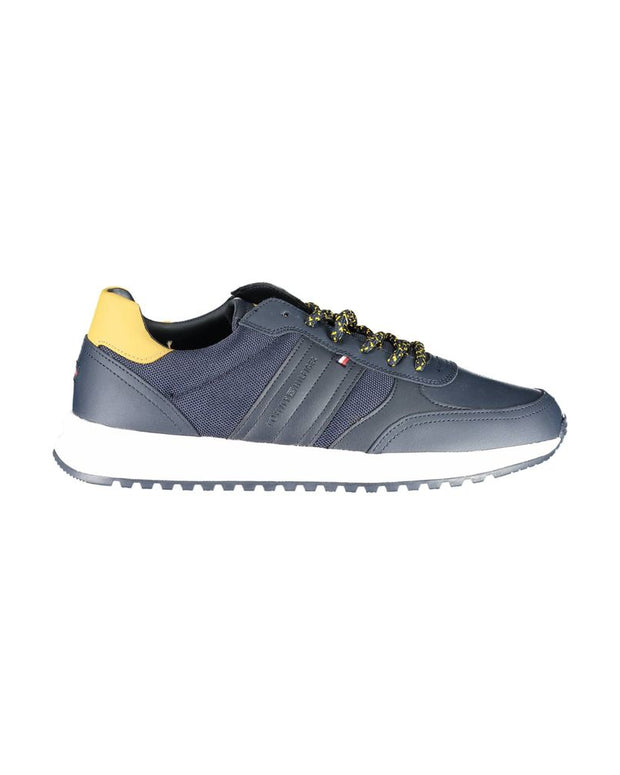 Blue Synthetic Sneaker