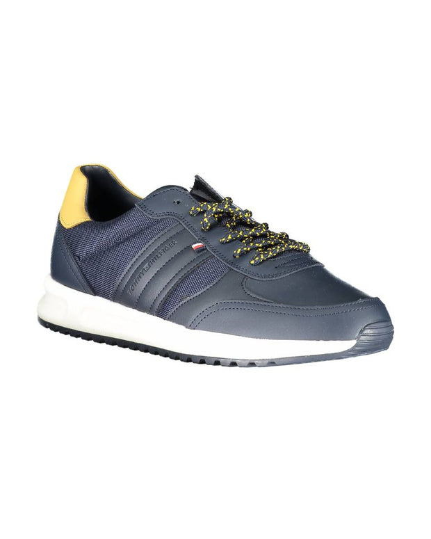 Blue Synthetic Sneaker