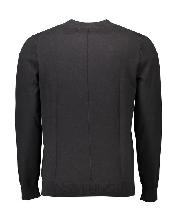 Black Cotton Sweater