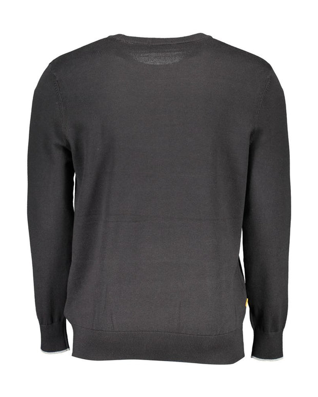 Black Cotton Sweater