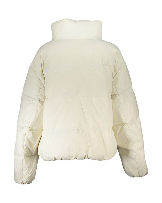 White Polyamide Jackets & Coat