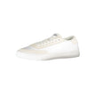 White Polyester Sneaker