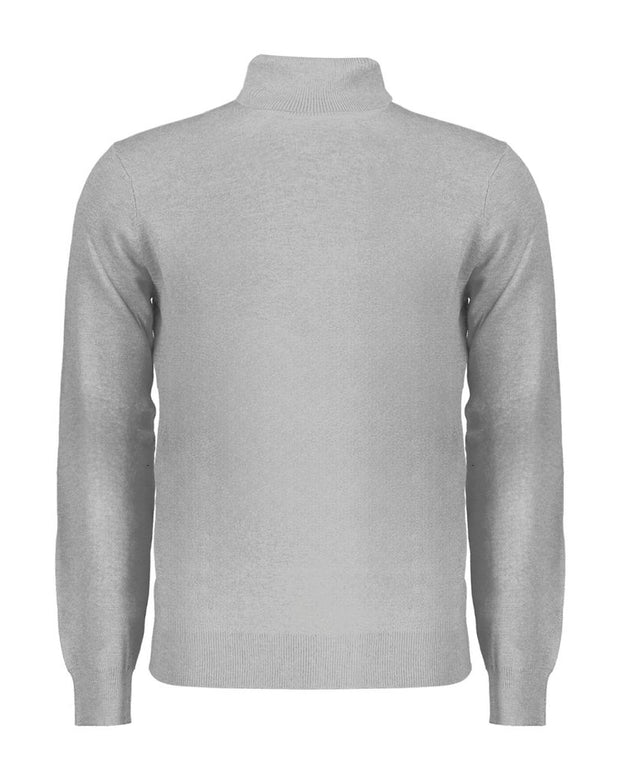 Gray Polyester Sweater