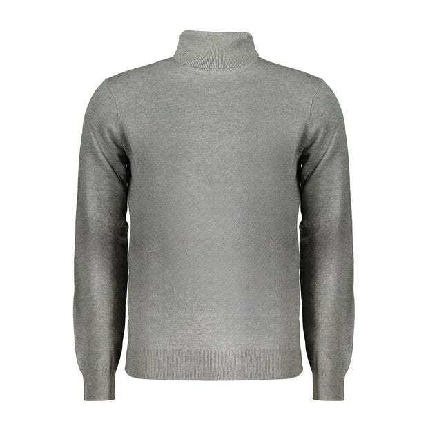 Gray Polyester Sweater