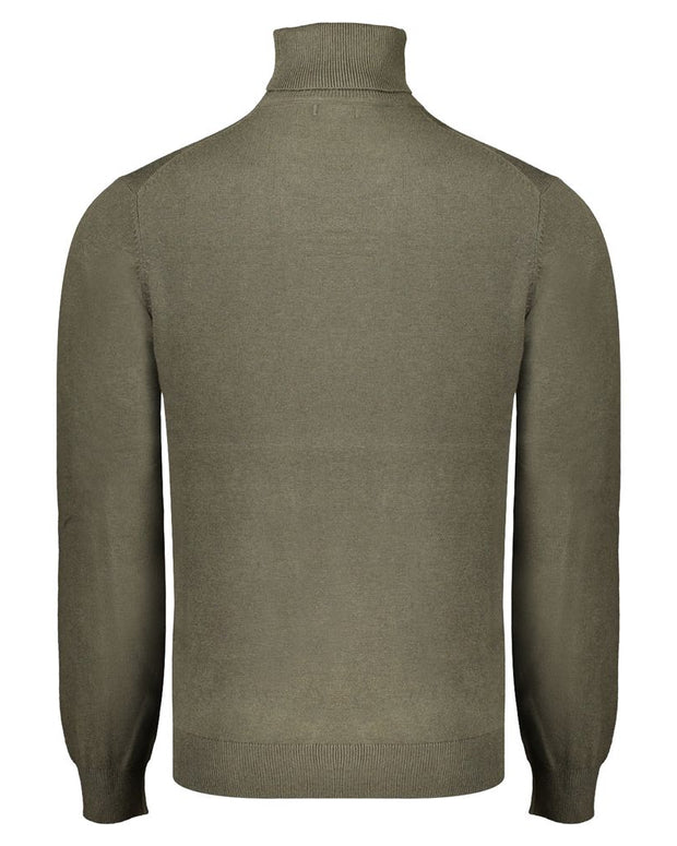 Green Polyester Sweater