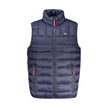 Blue Polyamide Men Jacket