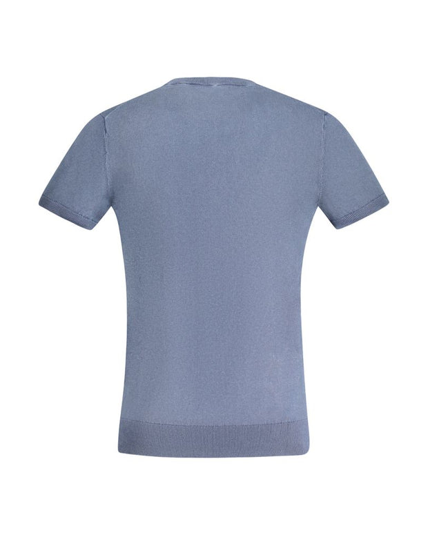 Blue Cotton Sweater