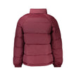 Red Recycled Polyester Men Jacket