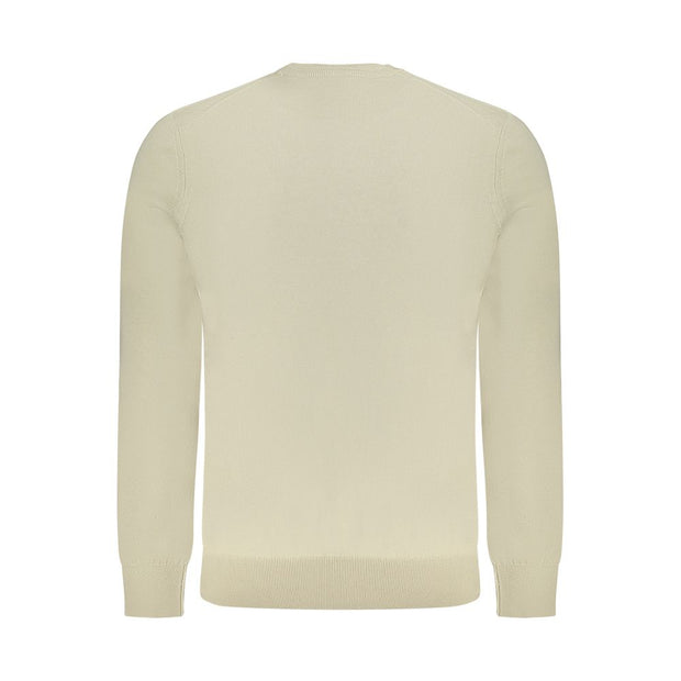 Beige Cotton Sweater